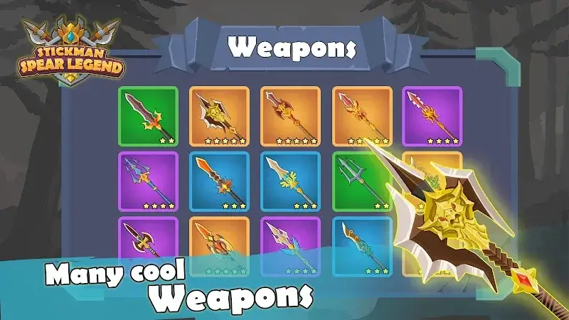 Cuplikan gameplay Stickman Spear Legend 5