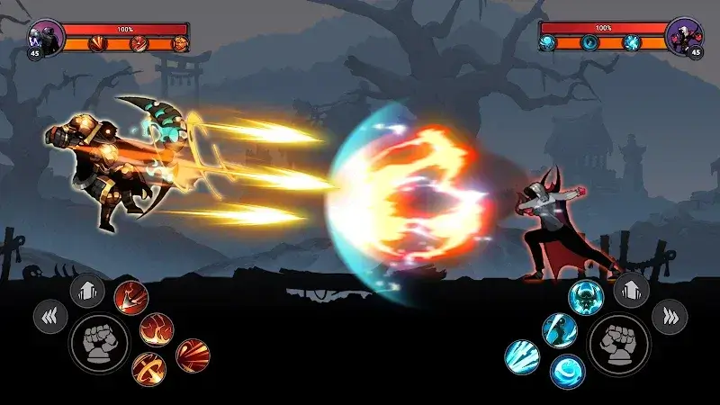 Cuplikan layar Stickman Master: Shadow Ninja 6