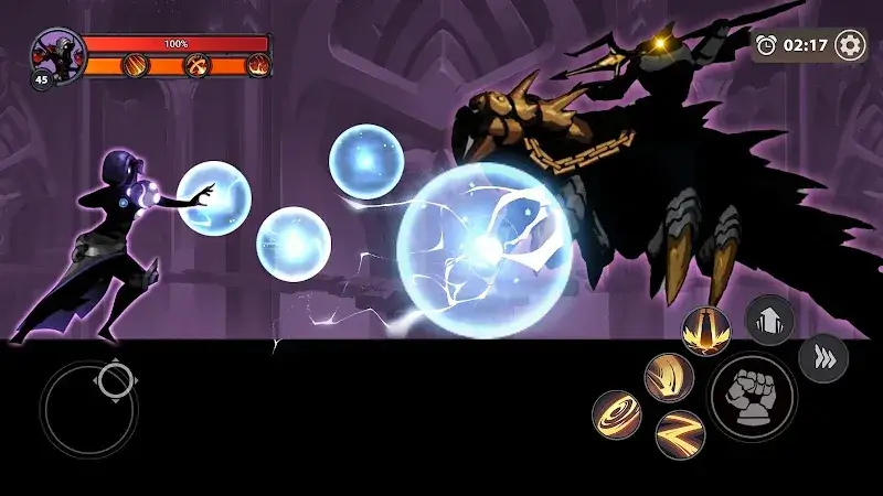 Cuplikan layar Stickman Master: Shadow Ninja 3