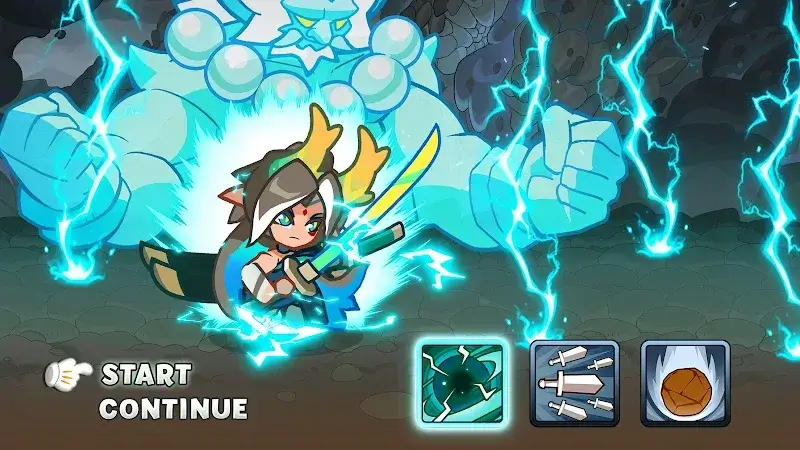 Captura de gameplay de Monster Clash 1