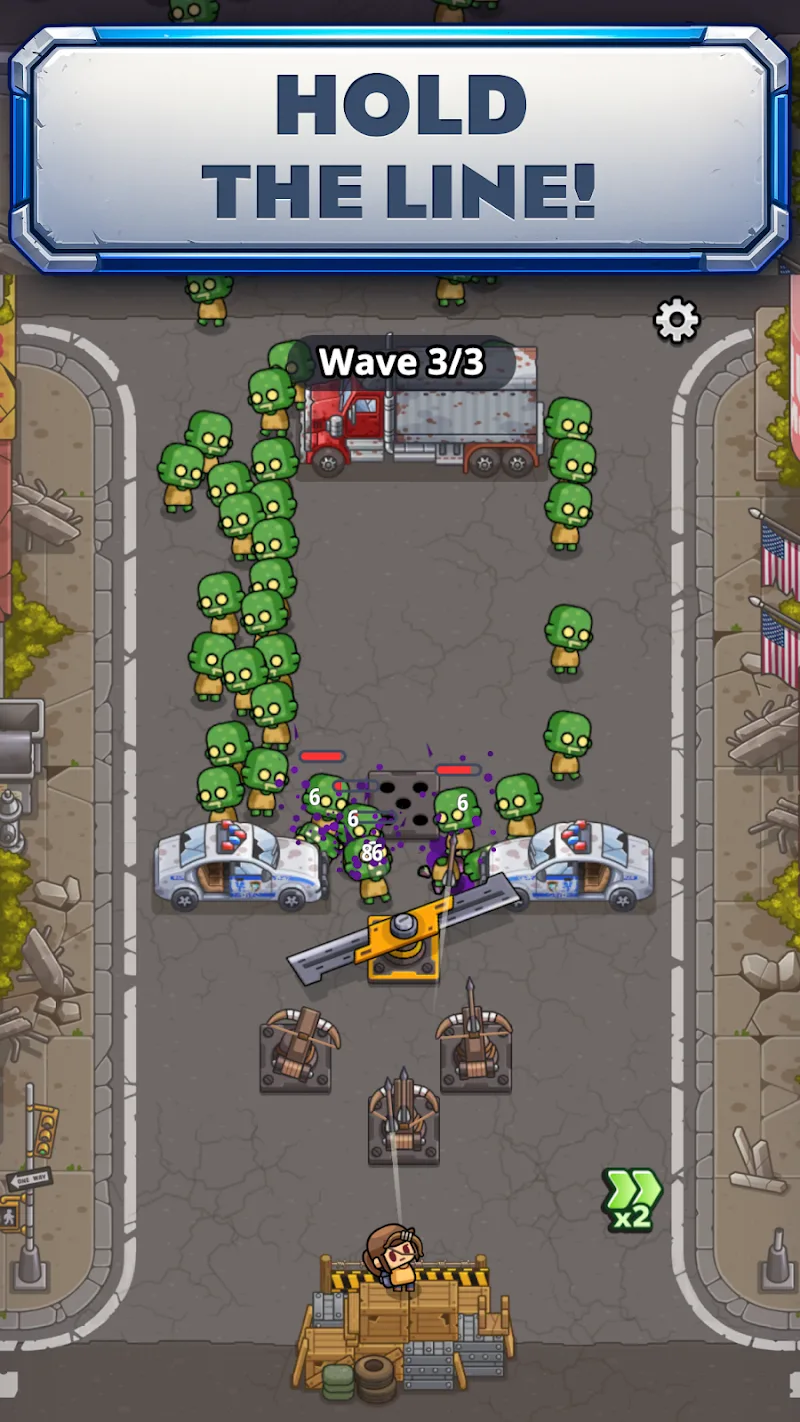 Capture d'écran 2 de Zombie Fortress