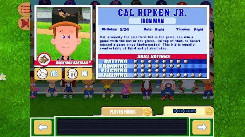 Backyard Baseball '01 Captura de Tela 4