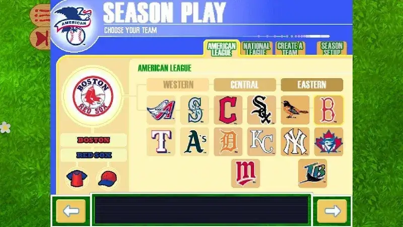 Backyard Baseball '01 Captura de Tela 1