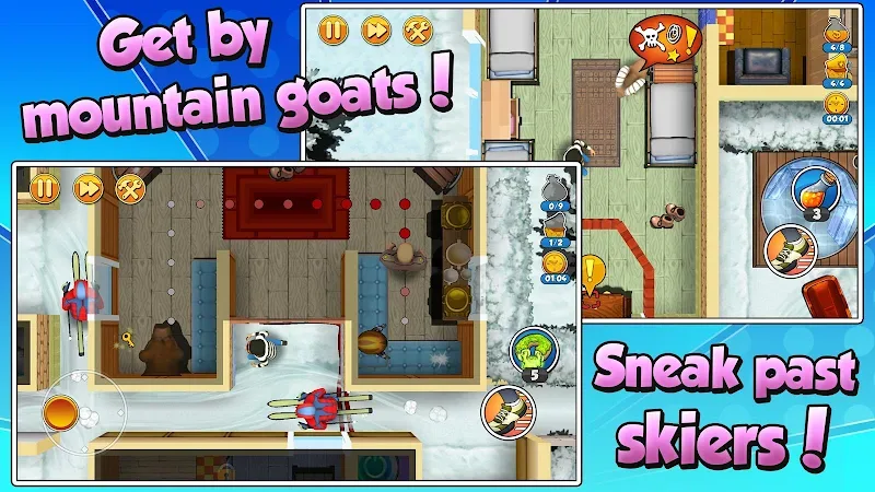 Capture d'écran 6 du gameplay de Robbery Bob 2 MOD APK
