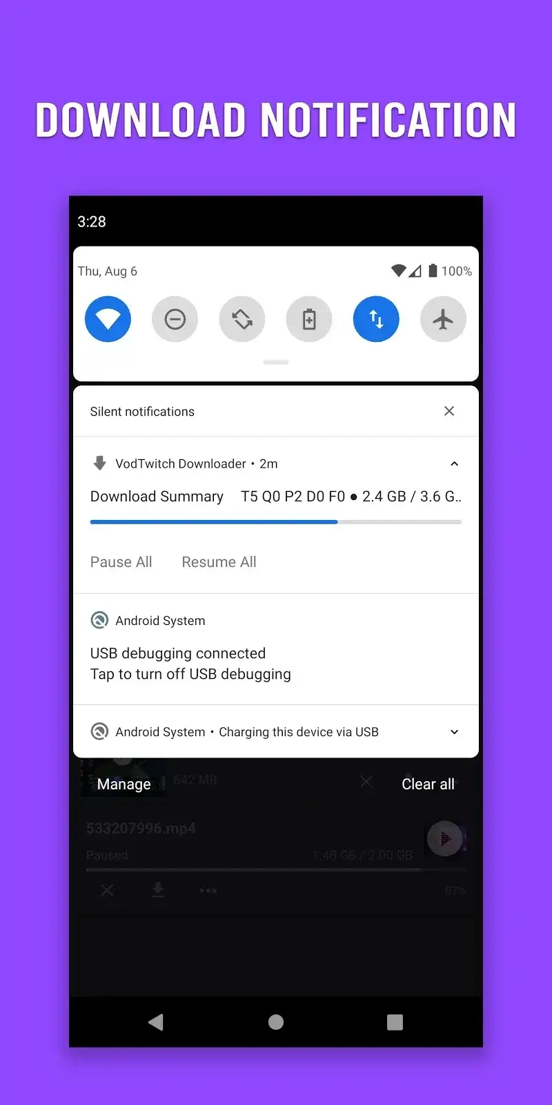 Capture d'écran 6 de VodTwit Downloader
