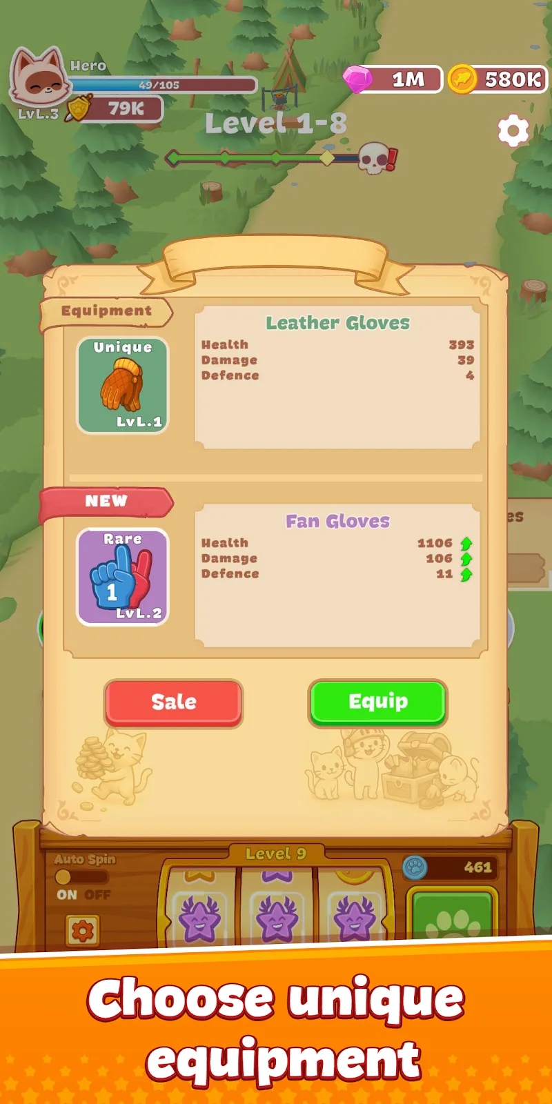 Aperçu du gameplay de Meow Fury 5