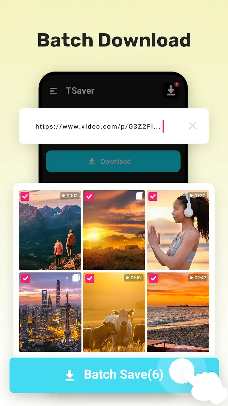 Captura de tela 3 de Video downloader for HD Video