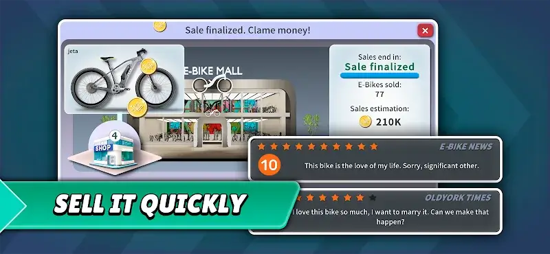 E-Bike Racing Tycoon Simulator screenshot 5