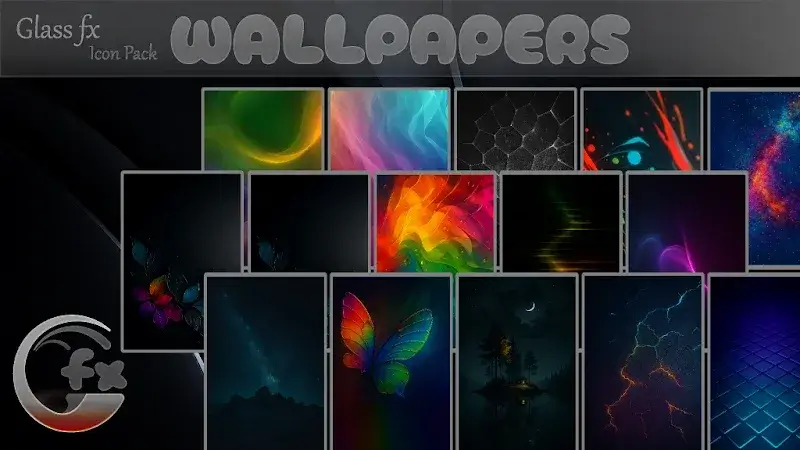Fifth Preview of Glass FX Icon Pack
