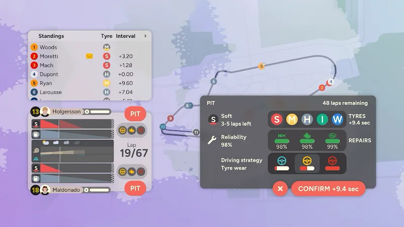 Golden Lap gameplay screenshot 4