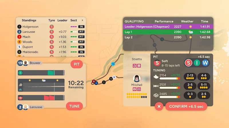 Golden Lap gameplay screenshot 3