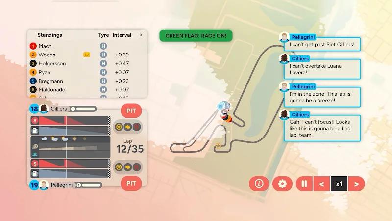 Golden Lap gameplay screenshot 5
