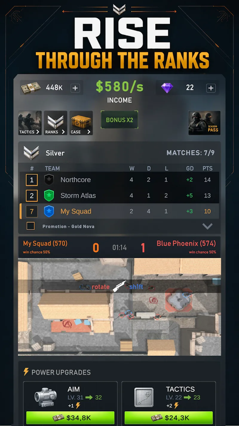 Cyber Strike Manager Idle screenshot 3