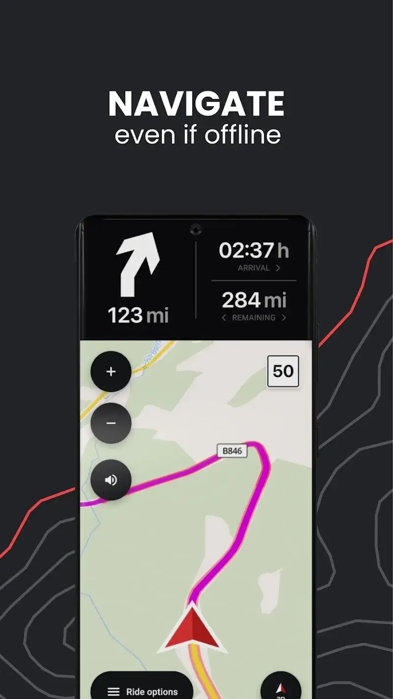calimoto Motorcycle GPS ekran görüntüsü 2