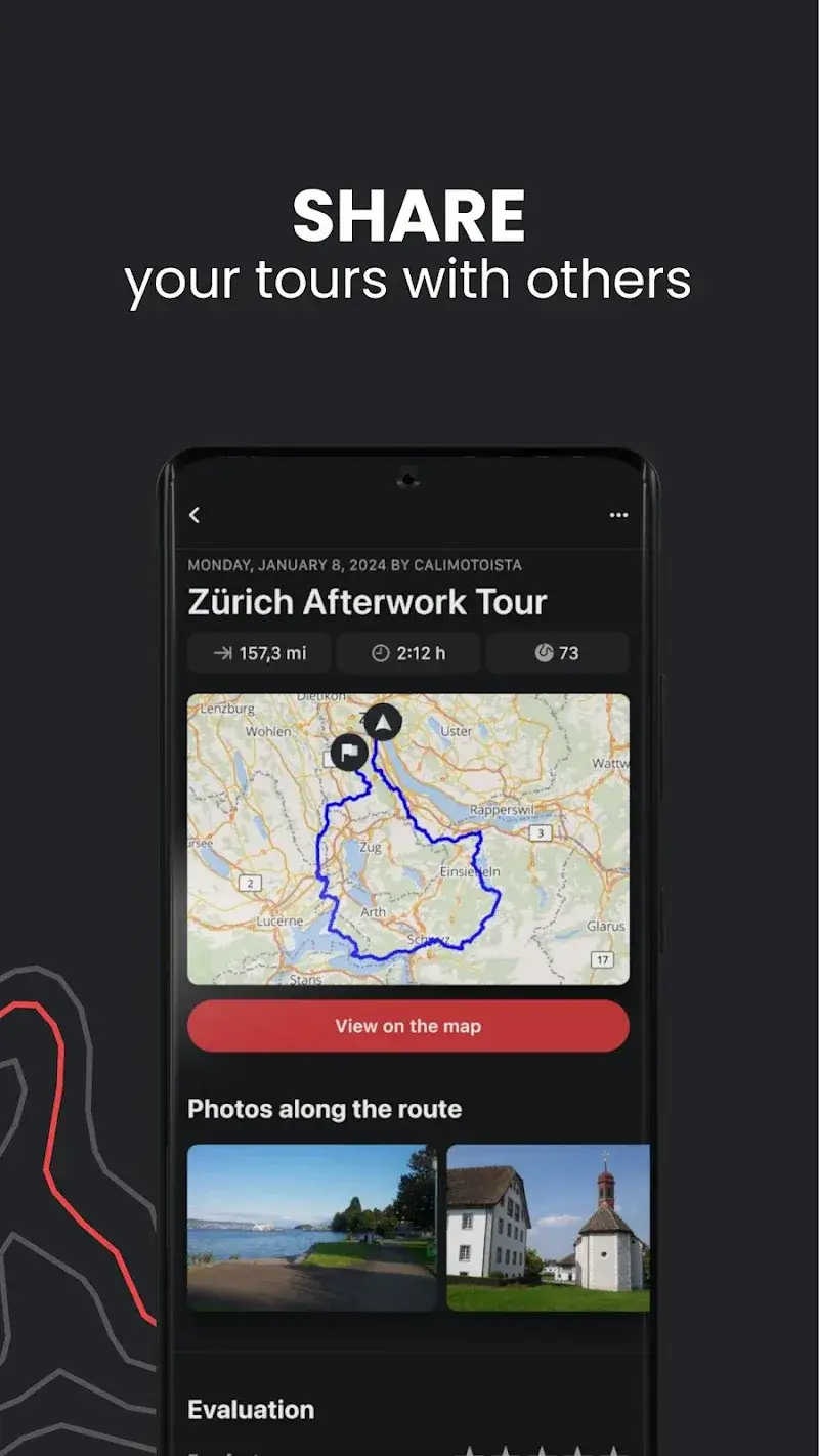 calimoto Motorcycle GPS ekran görüntüsü 6