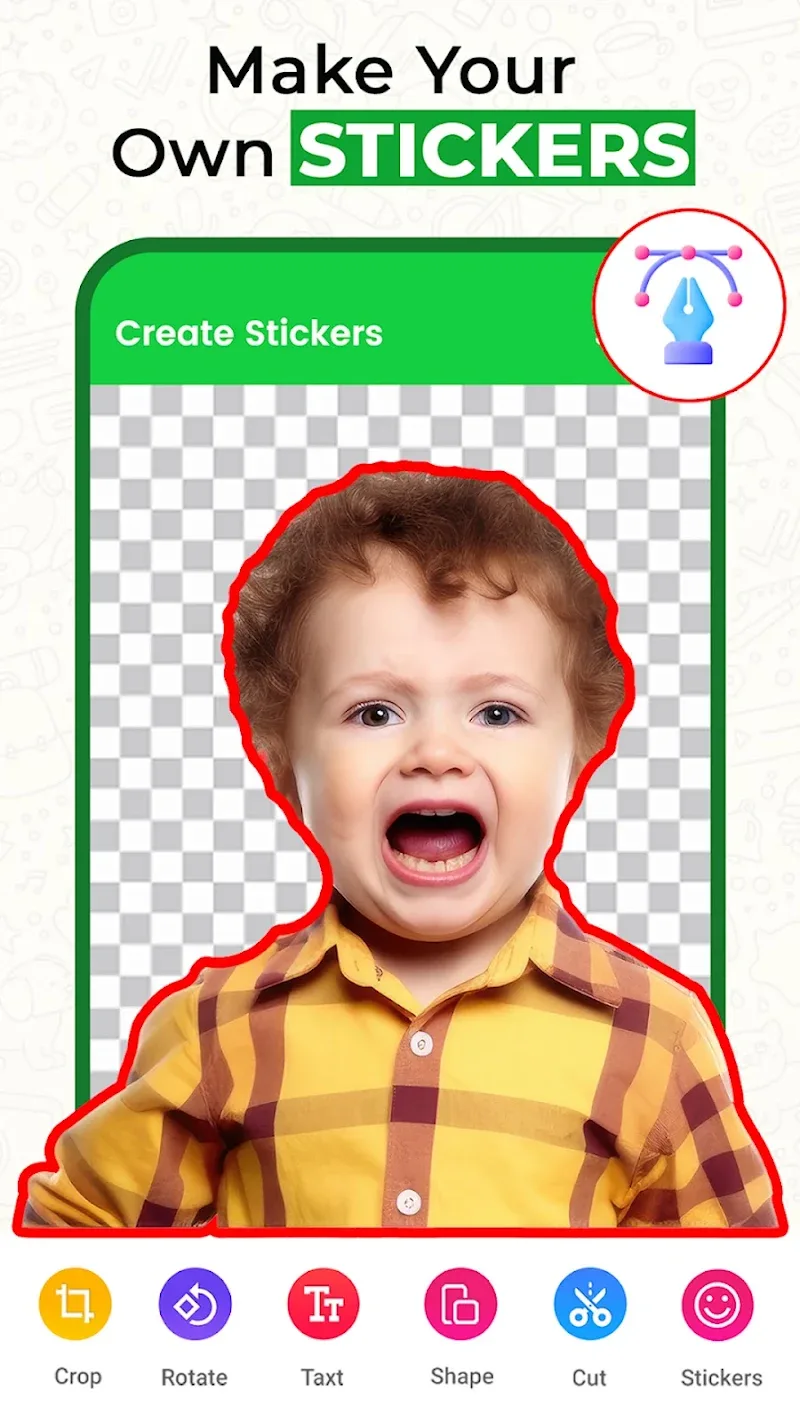 Screenshot Stiker WhatsApp 4