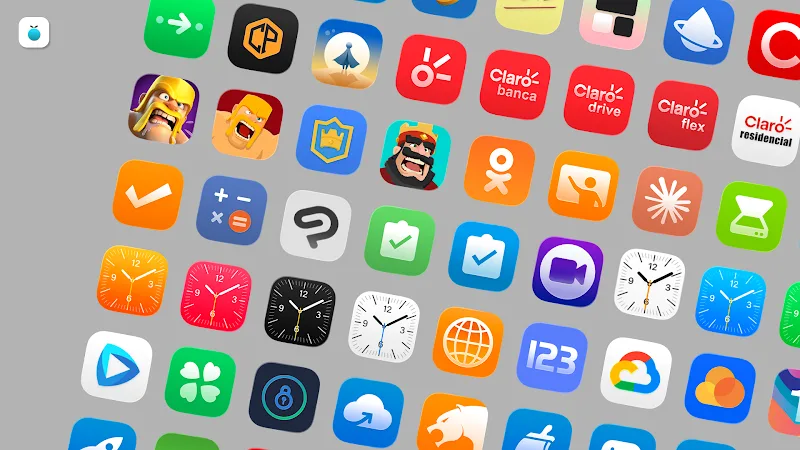 Captura de tela 3 do iFruity Icon Pack