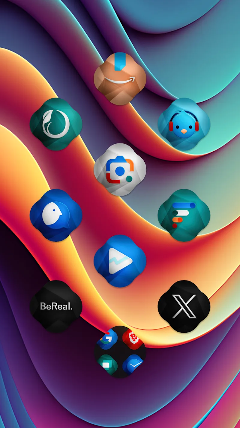Pratinjau aplikasi Shady Icon Pack 6