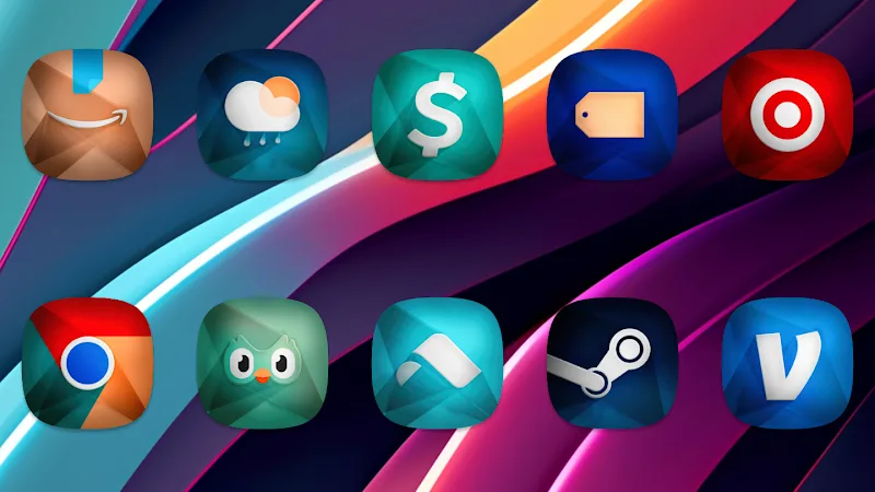 Pratinjau aplikasi Shady Icon Pack 5