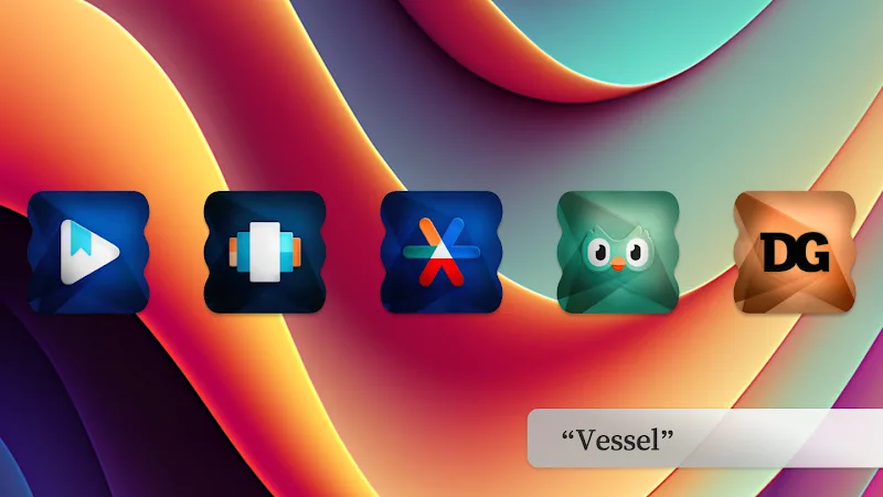 Pratinjau aplikasi Shady Icon Pack 2