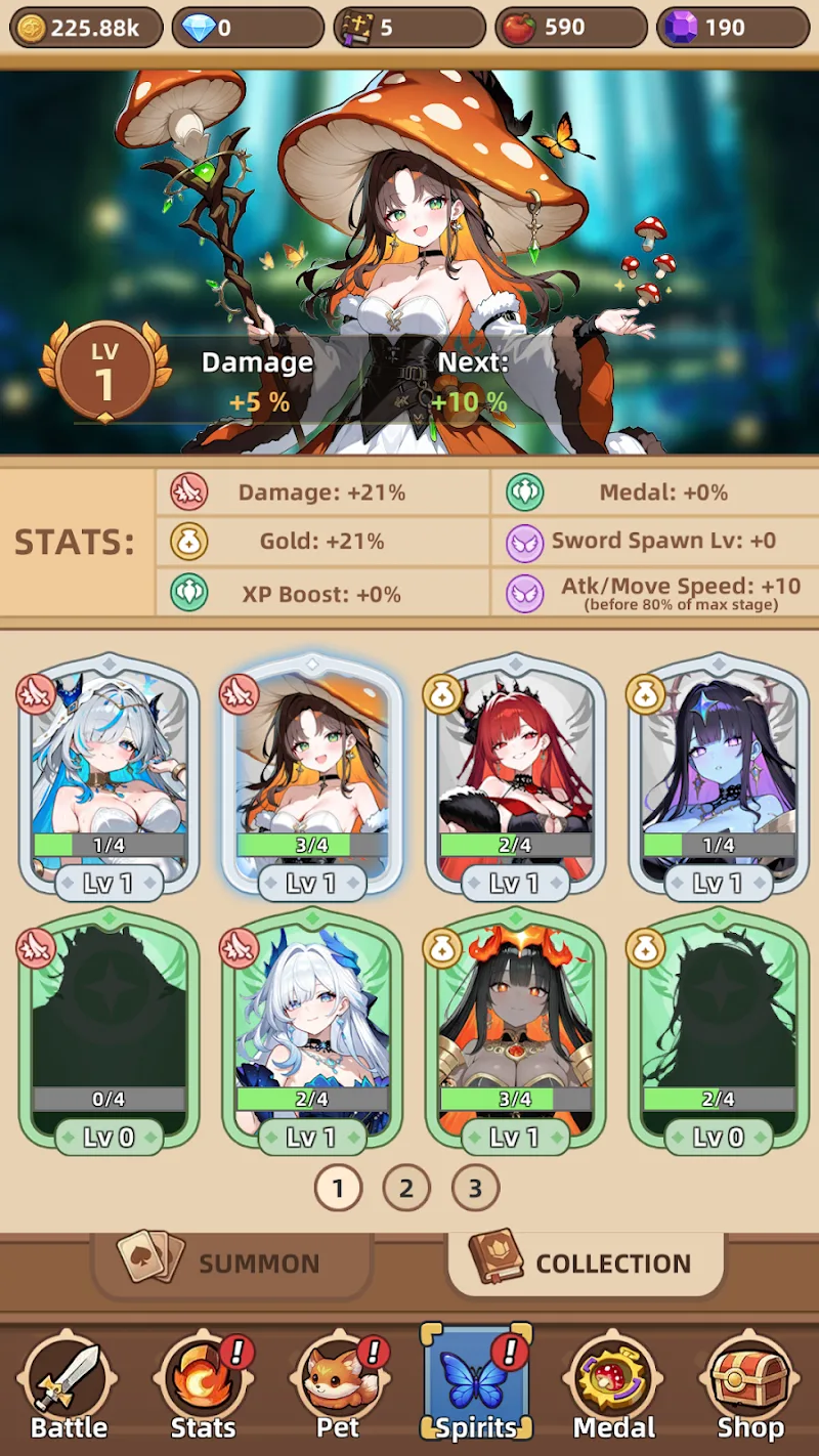 Captures d'écran de Mushroom Saga 4