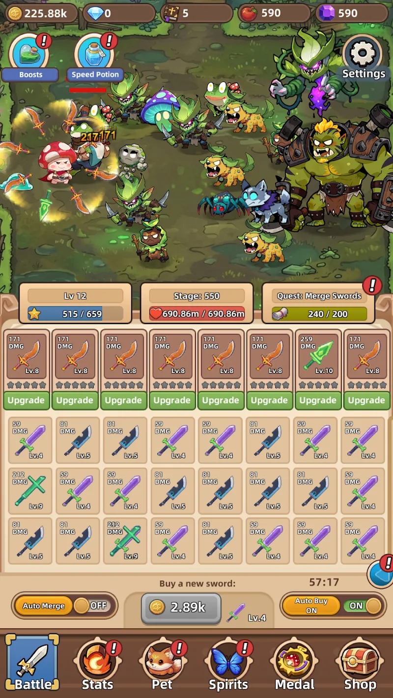 Mushroom Saga capture d'écran 2