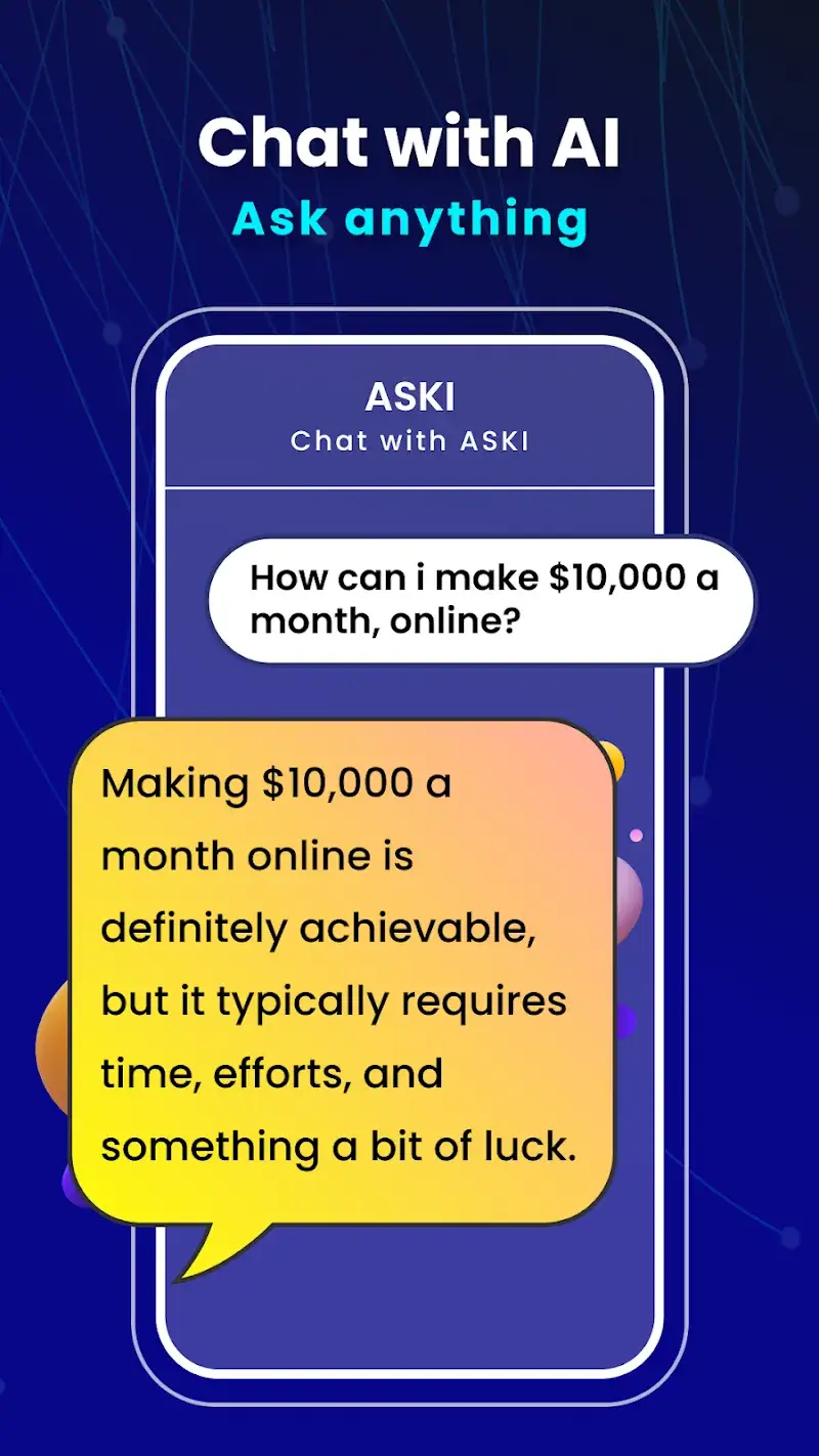 Screenshot 1 di ASKI AI Chat Bot