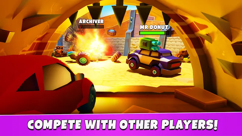 Screenshot gameplay Car Eats Car 5 2