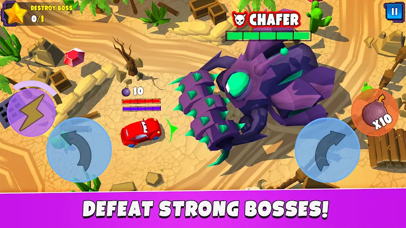 Screenshot gameplay Car Eats Car 5 4