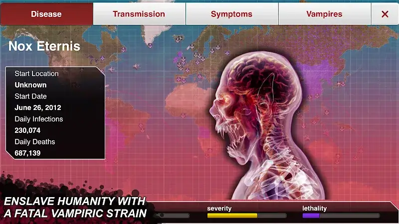 Cuplikan layar Plague Inc. 5