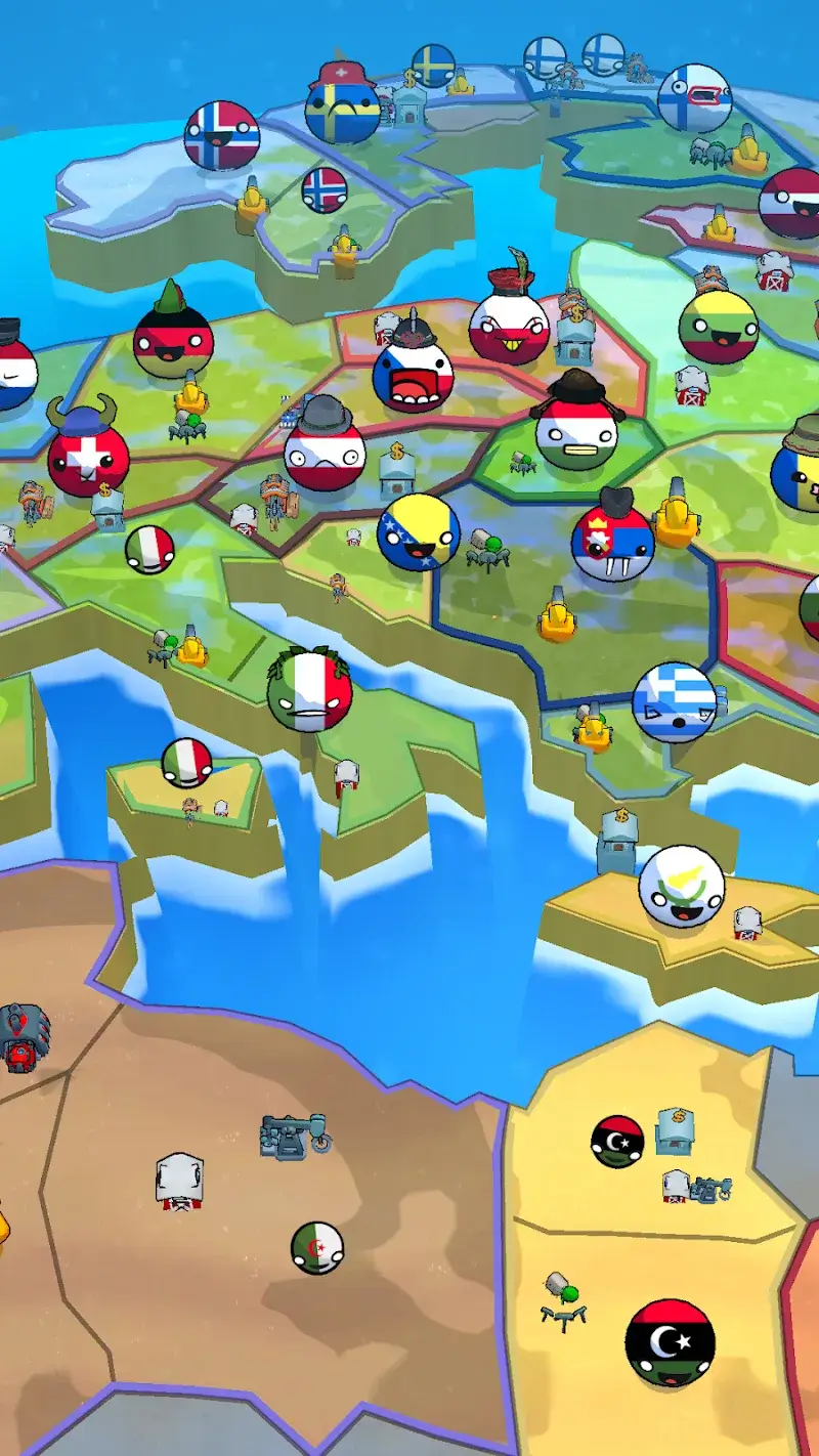 Capture d'écran 3 de Country Balls: State Takeover
