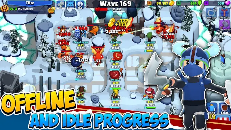 Idle Hero TD screenshot 3