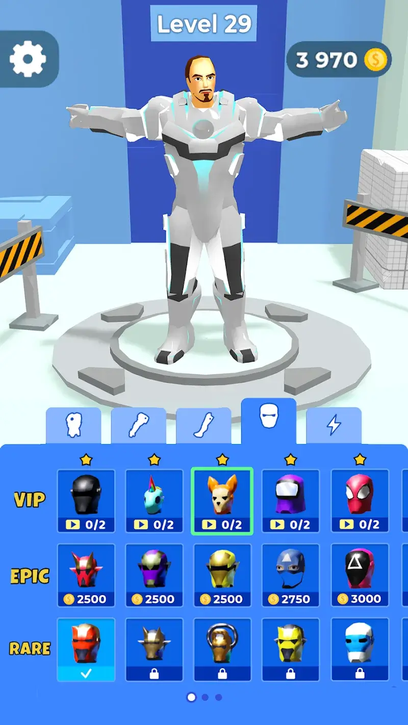 Iron Suit - Fitur 1