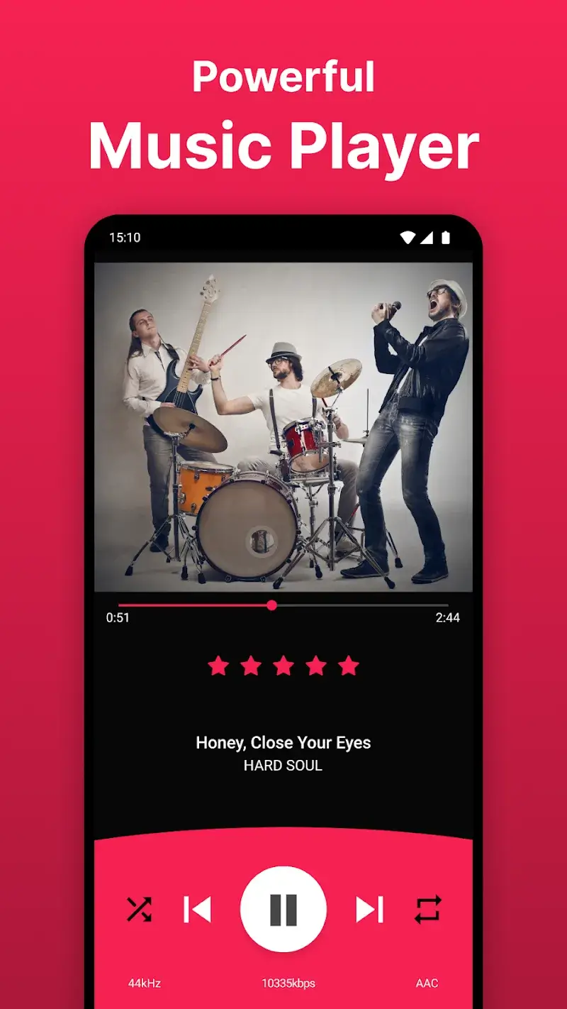Tangkapan layar 1 Rocket Music Player