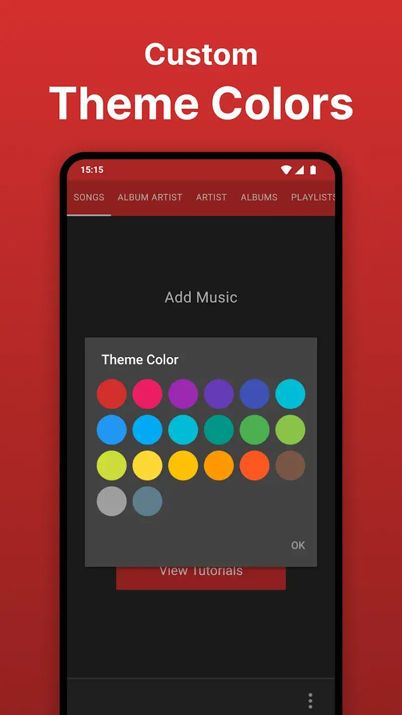 Tangkapan layar 4 Rocket Music Player
