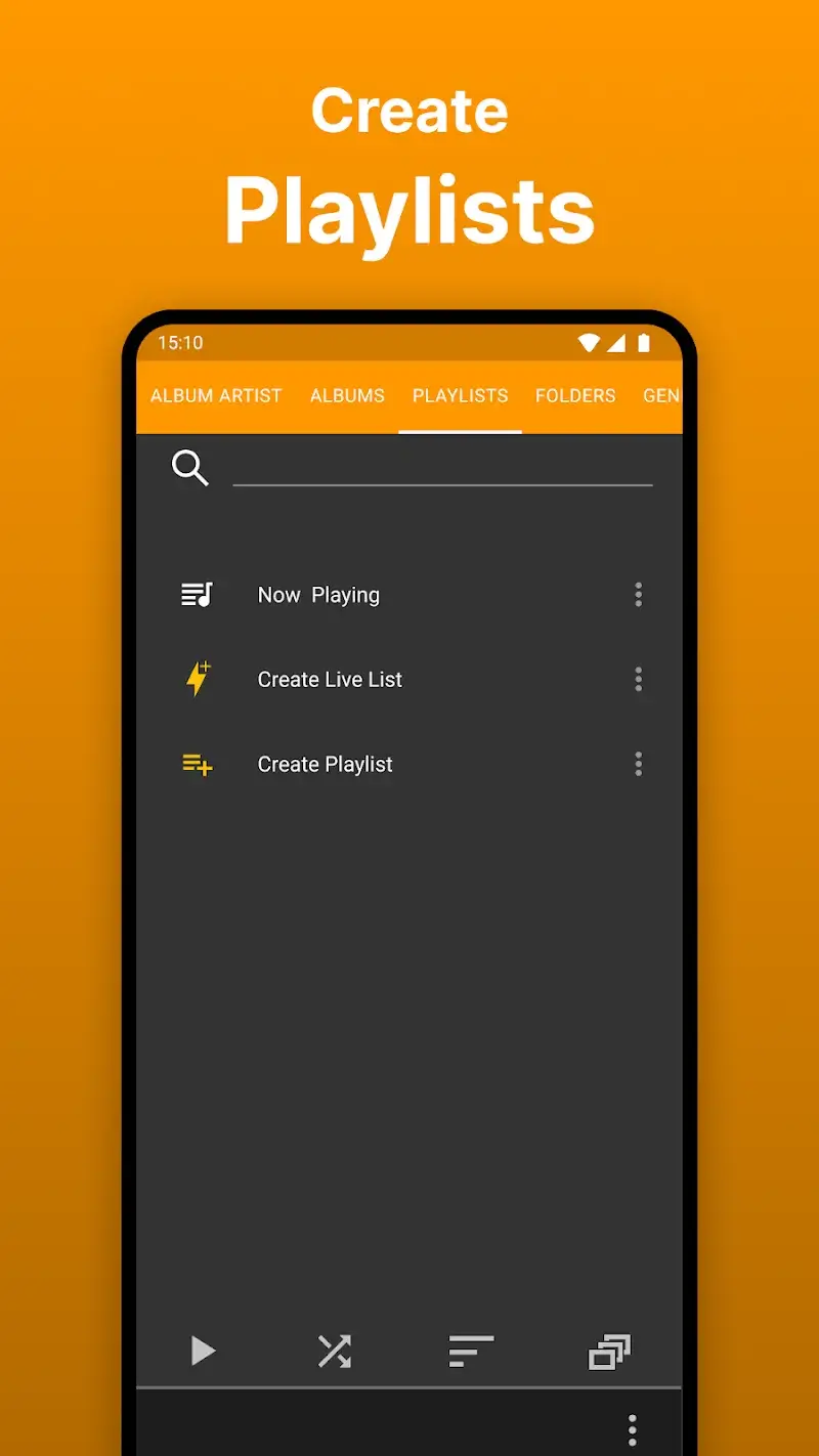 Tangkapan layar 3 Rocket Music Player