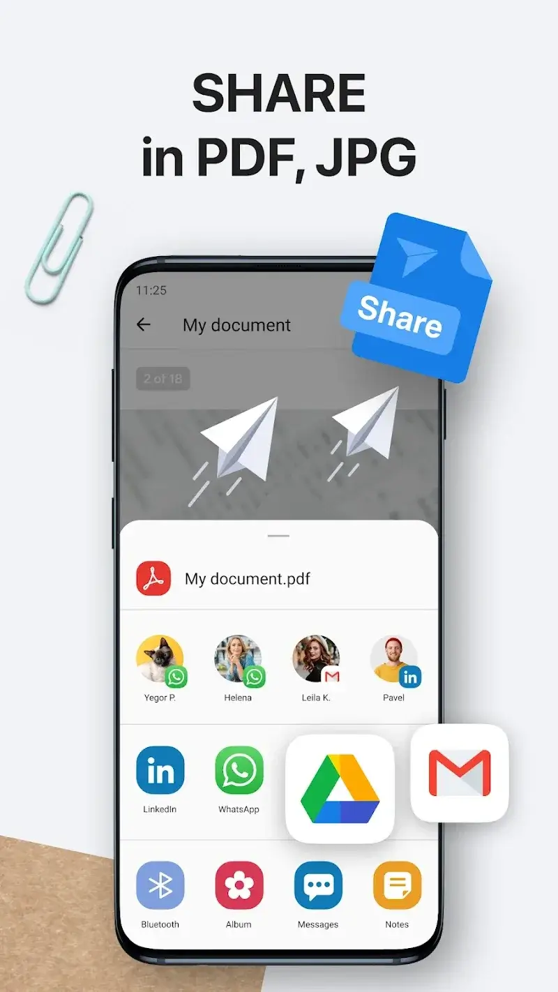 Captura de tela 6 do PDF Scanner Plus