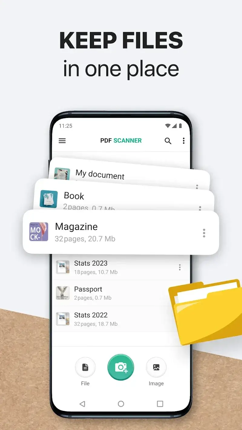 Captura de tela 5 do PDF Scanner Plus