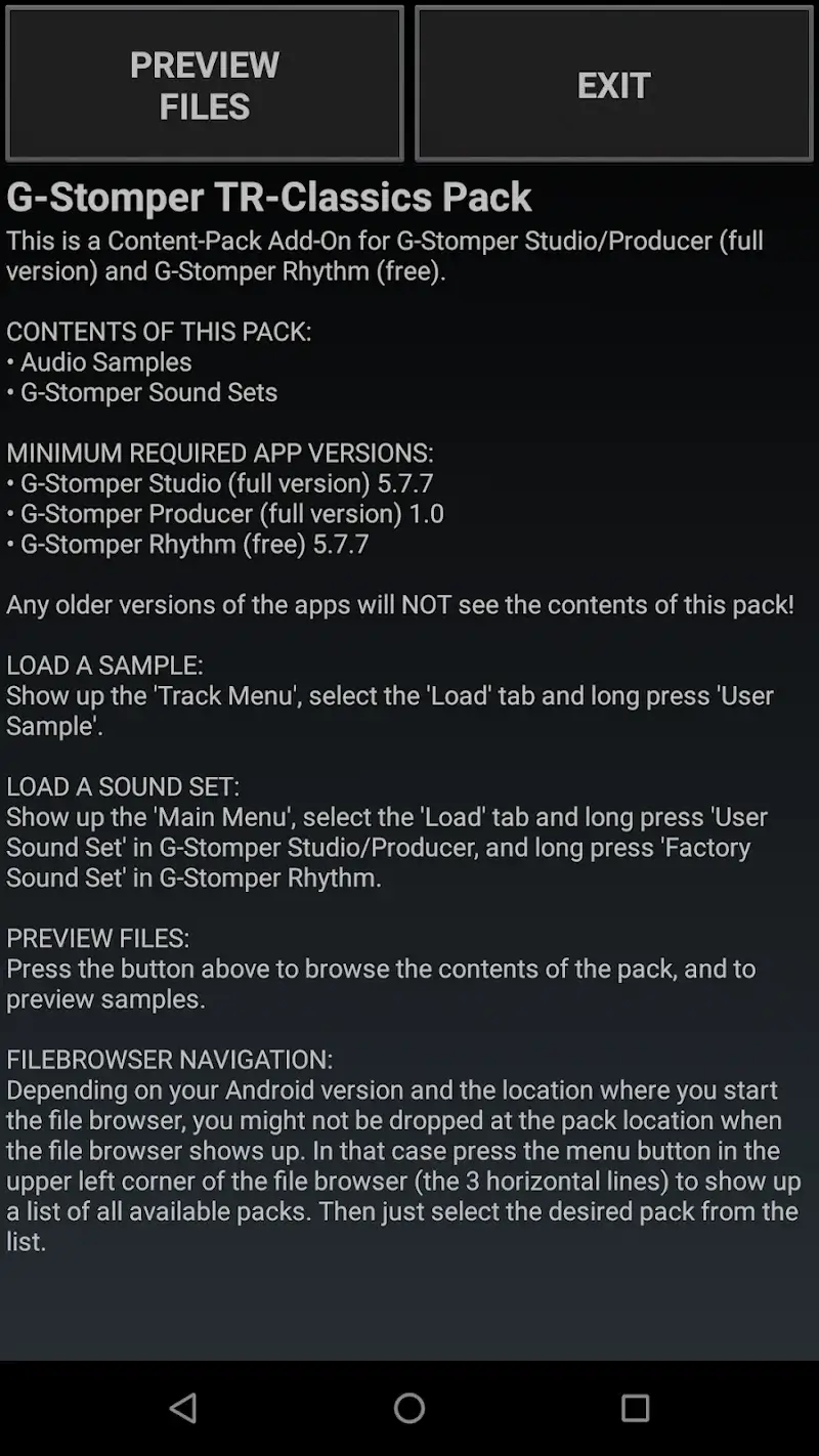 Captura de pantalla 5 de G-Stomper TR-Classics Pack