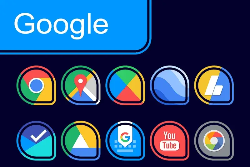 Captura de pantalla 1 de Pixel Ring Drop - Paquete de iconos
