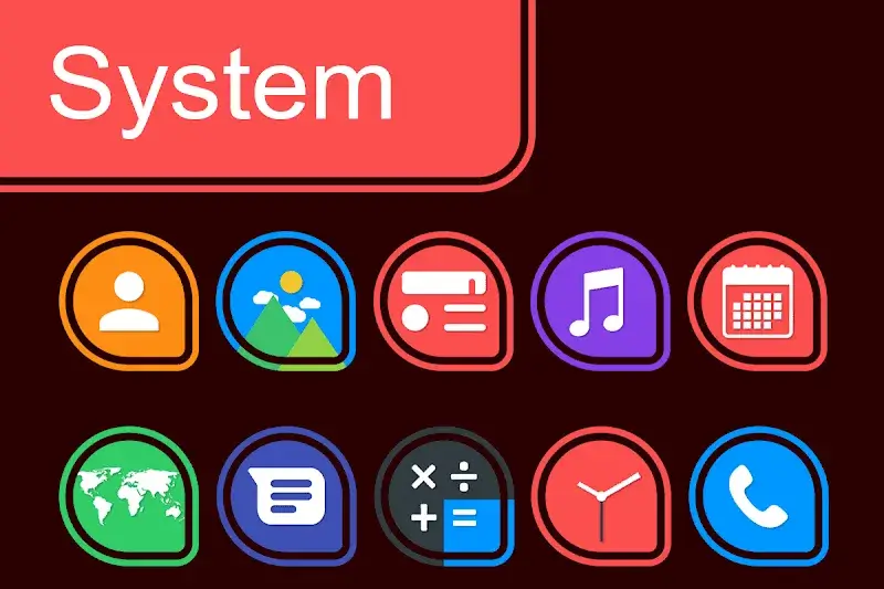 Captura de pantalla 2 de Pixel Ring Drop - Paquete de iconos
