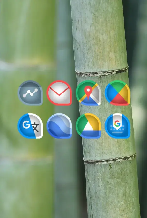 Dropicon Cut - Icon Pack screenshot 2
