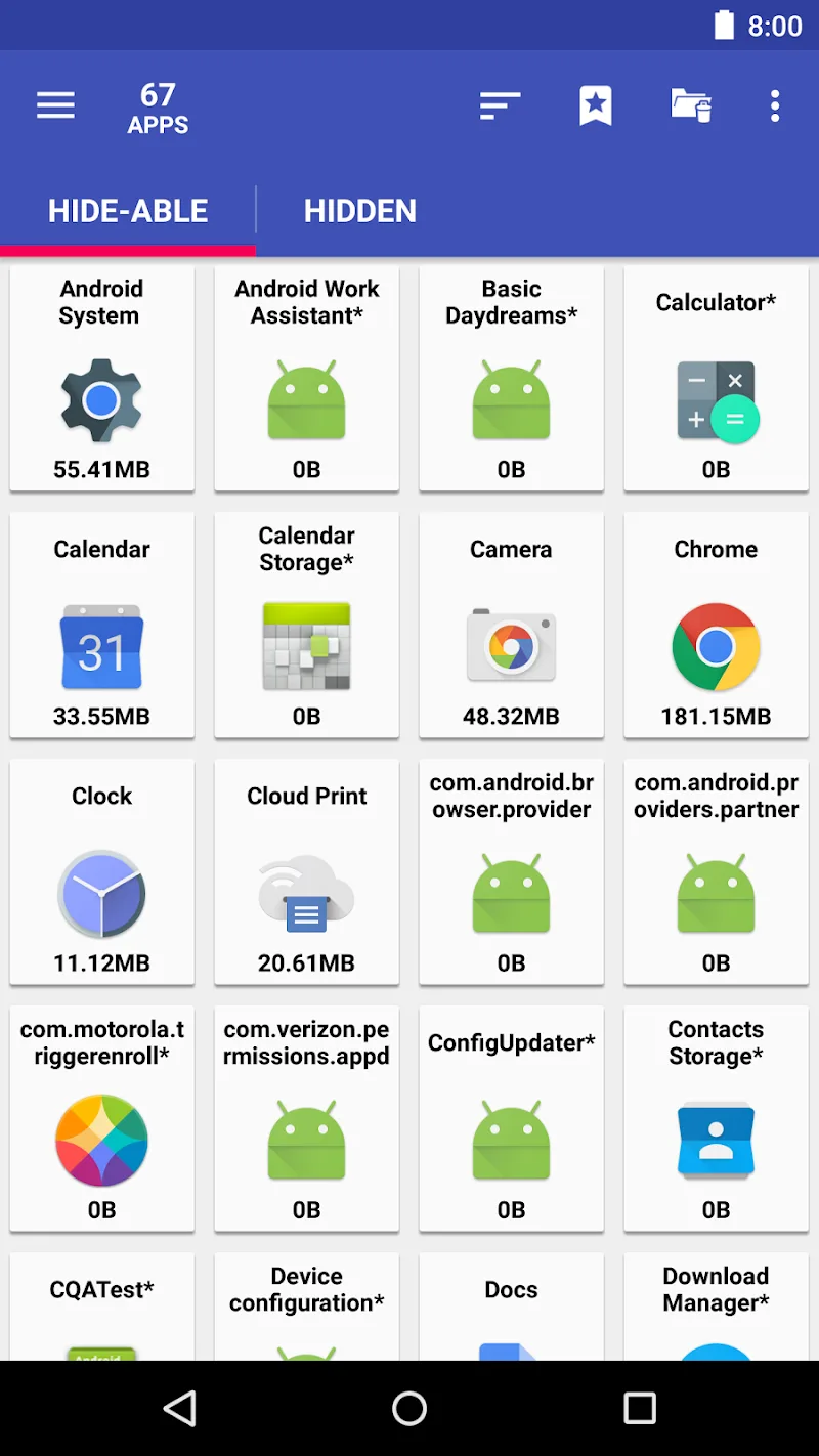 Capture d'écran 2 d'AppMgr Pro III