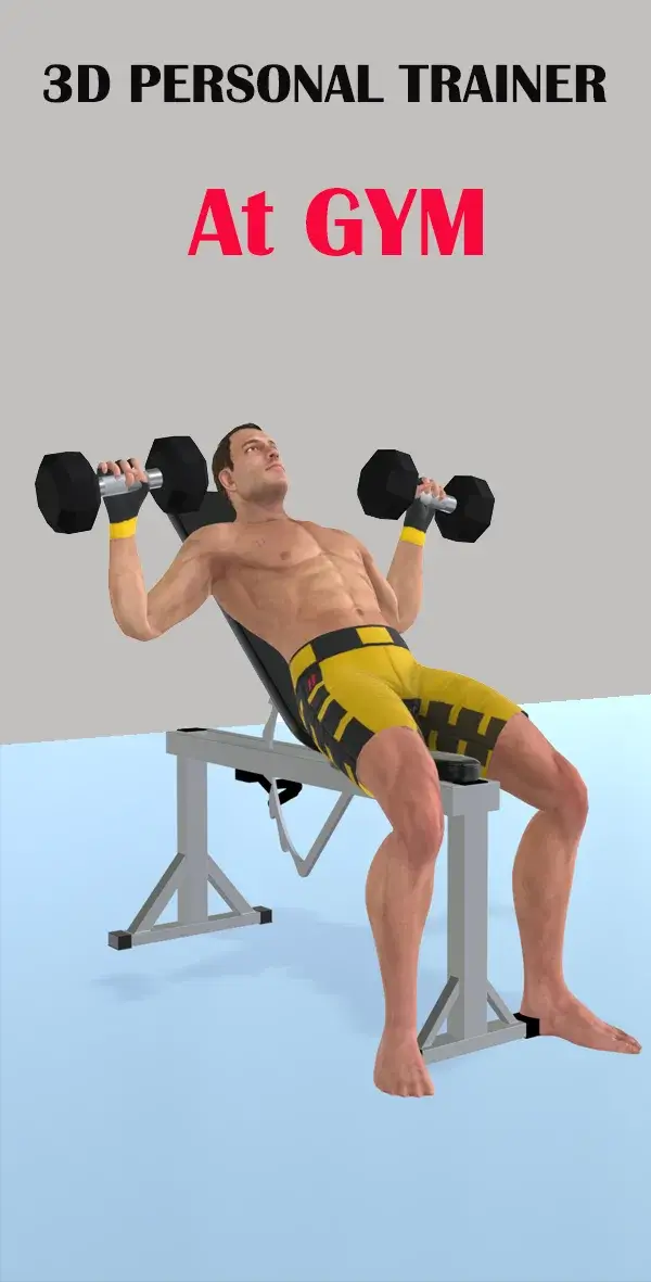 Aperçu 3 de l'application Dumbbell Home - Gym Workout