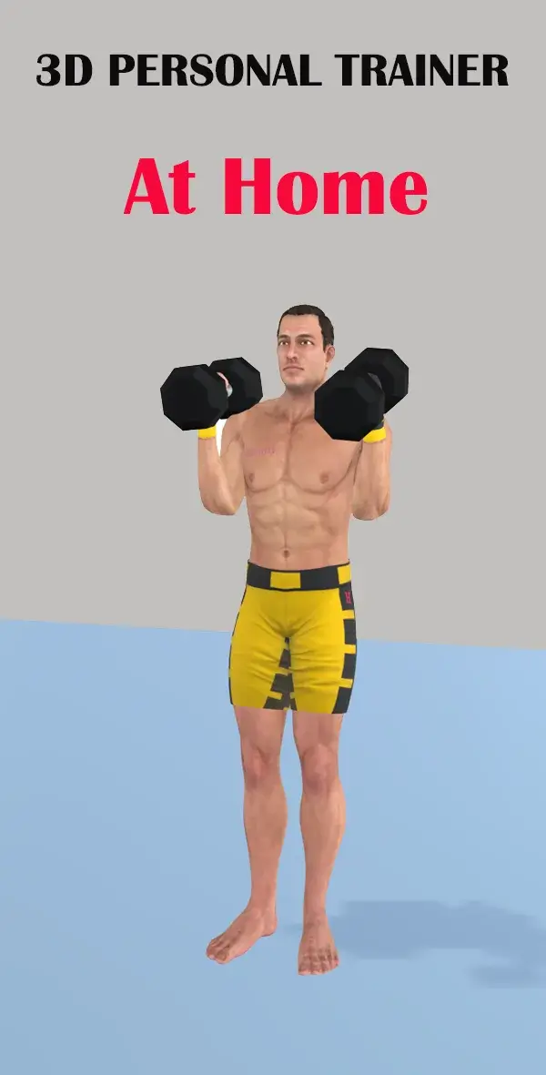 Aperçu 4 de l'application Dumbbell Home - Gym Workout