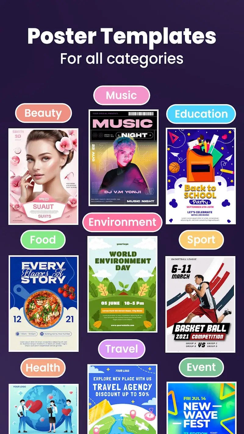 Poster Maker - Flyer Maker Screenshot 2