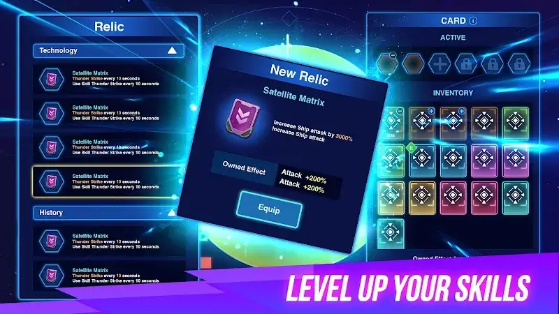 Space War: Idle RPG Defense screenshot 4