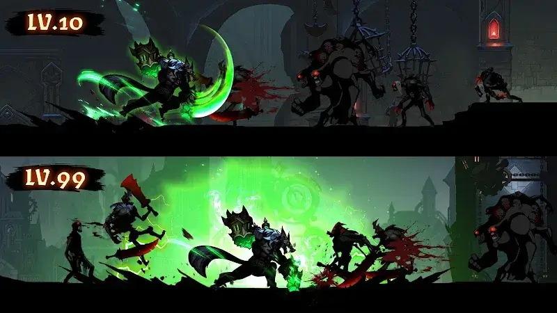 Captura de tela 3 de Shadow War: Idle RPG Survival