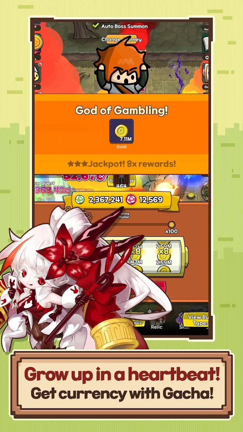 Prévia do jogo Dopamine Hit 3