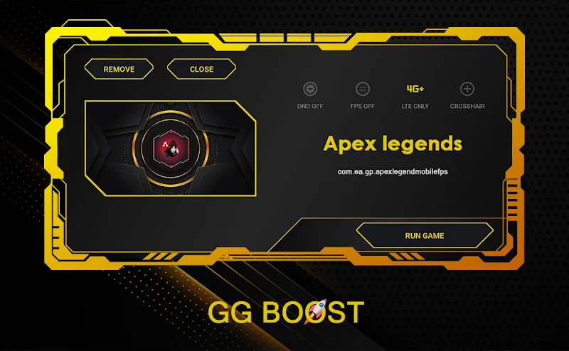 Vista previa de GG Boost - Cuarto panel